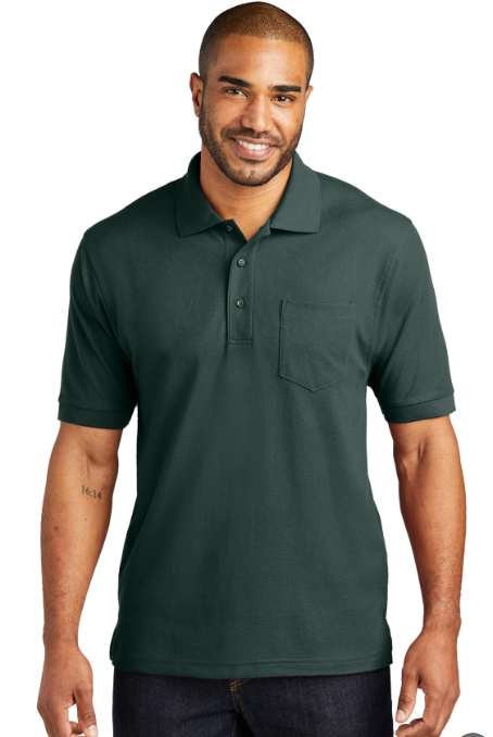 Port Authority® Silk Touch™ Polo with Pocket