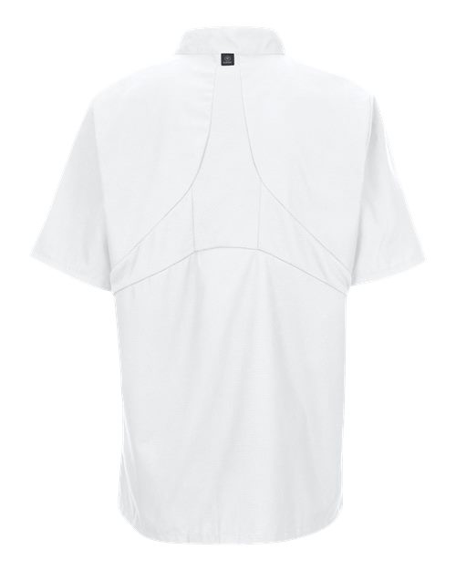 Women's Mimix™ Short Sleeve Chef Coat with OilBlok