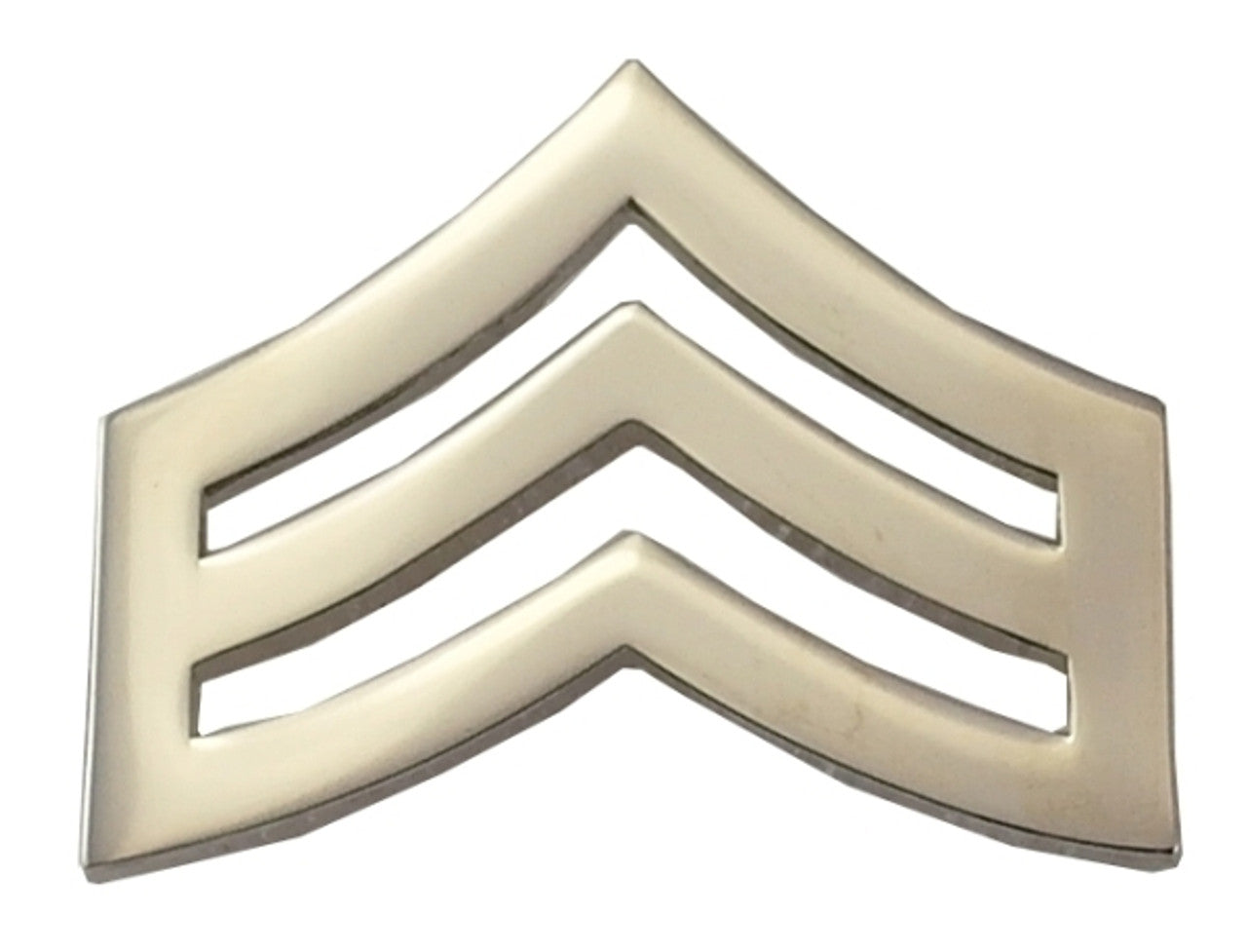 SGT Chevron, 2 Posts & Clutch Backs