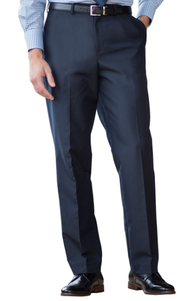 ICS Washable Wool Flat Front Pant