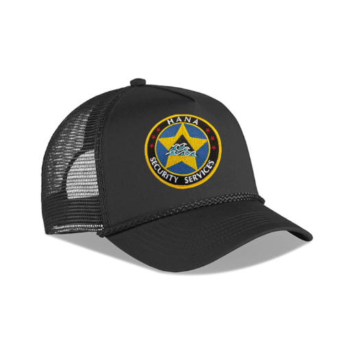 HAN 5 Panel Twill Mesh Trucker Cap