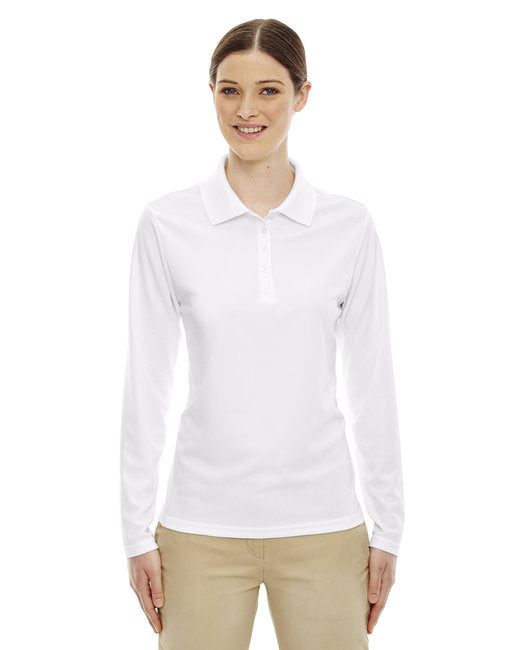 Women's Pinnacle Performance Long Sleeve Piqué Polo
