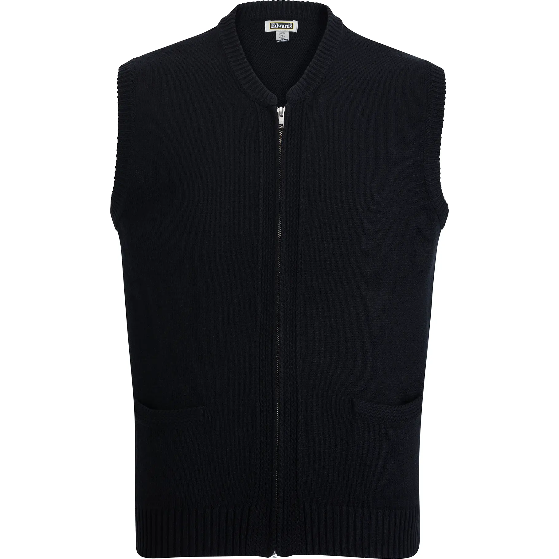 Heavyweight Acrylic Full Zip Vest