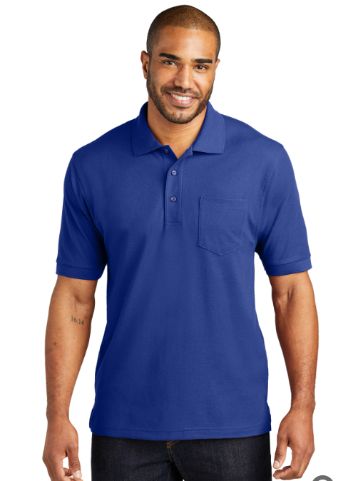 Port Authority® Silk Touch™ Polo with Pocket