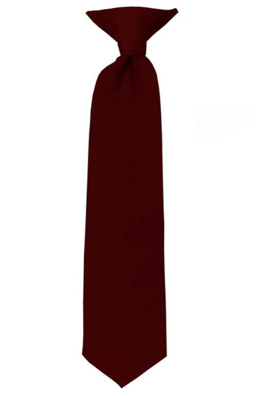 One Color Clip-On Tie