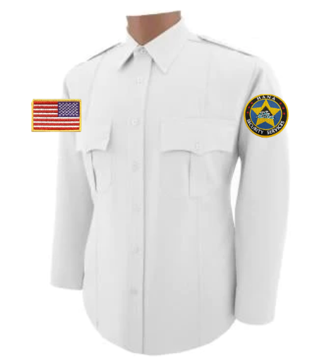 HAN Poly/Cotton Long Sleeve Security Shirt