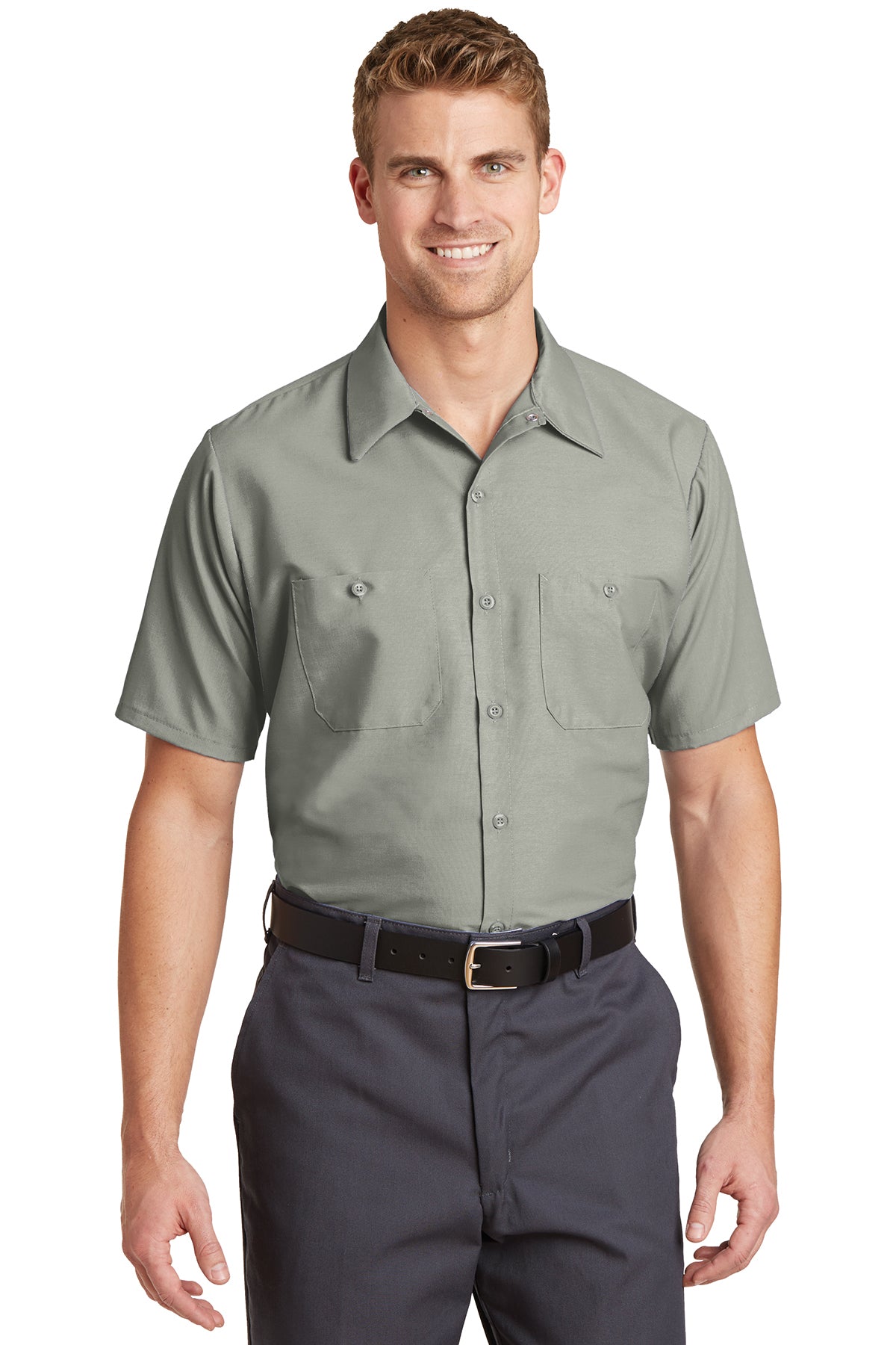 Red Kap® Short Sleeve Industrial Work Shirt