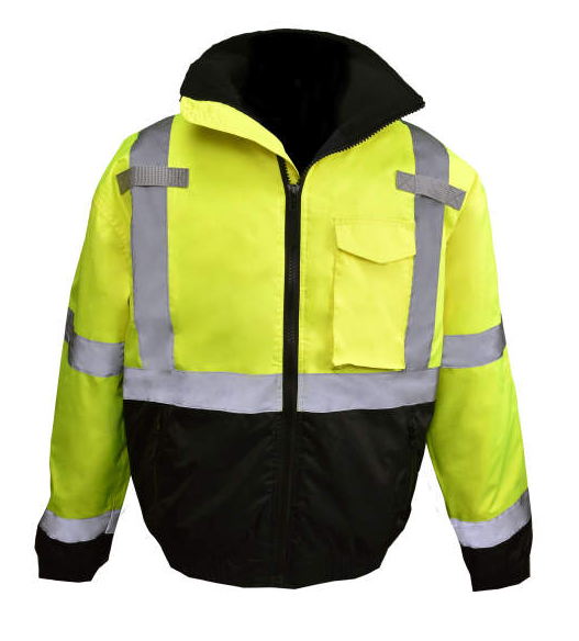 Class 3 High Visibility Weatherproof Bomber Jacket