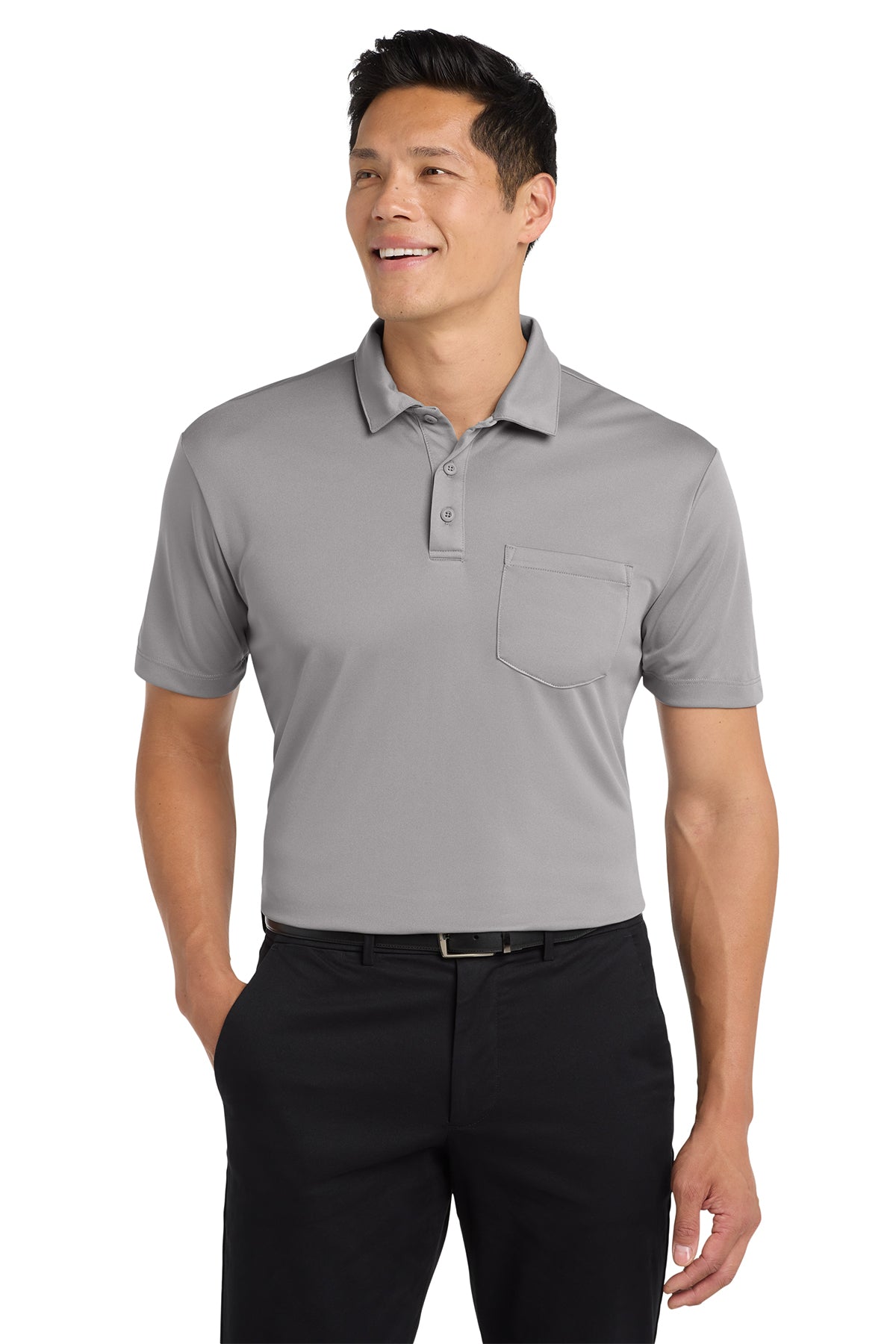 Port Authority® Silk Touch™ Performance Pocket Polo