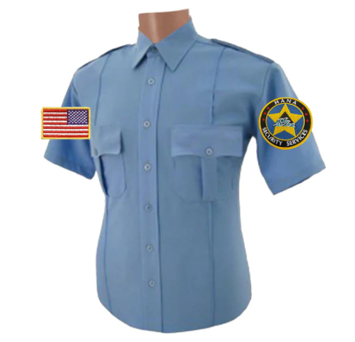 HAN Polyester/Cotton Short Sleeve Uniform Shirt