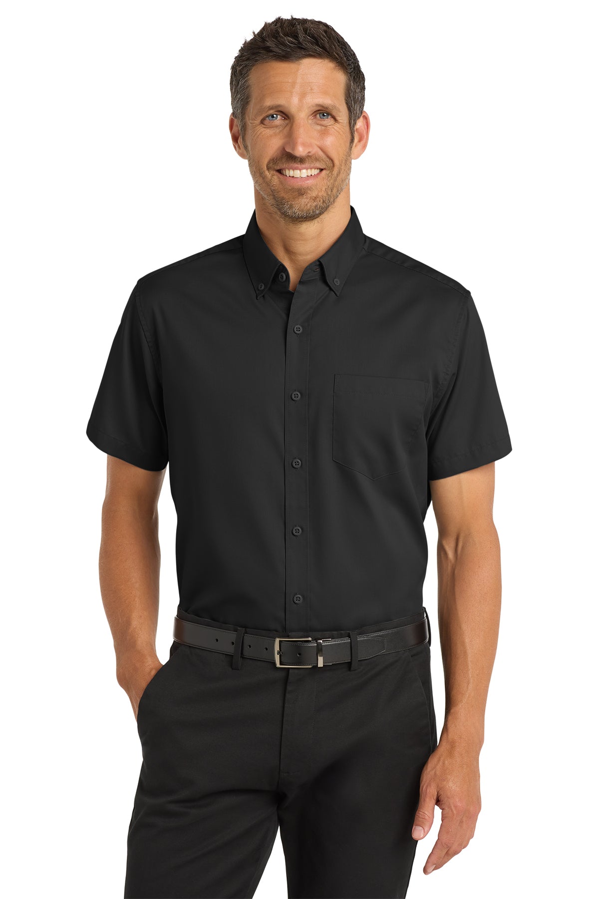 Port Authority® Short Sleeve SuperPro™ Twill Shirt