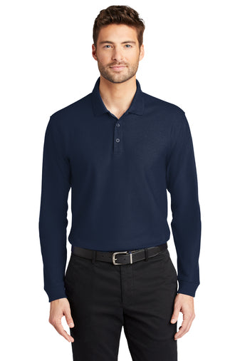 Port Authority® Long Sleeve Core Classic Pique Polo