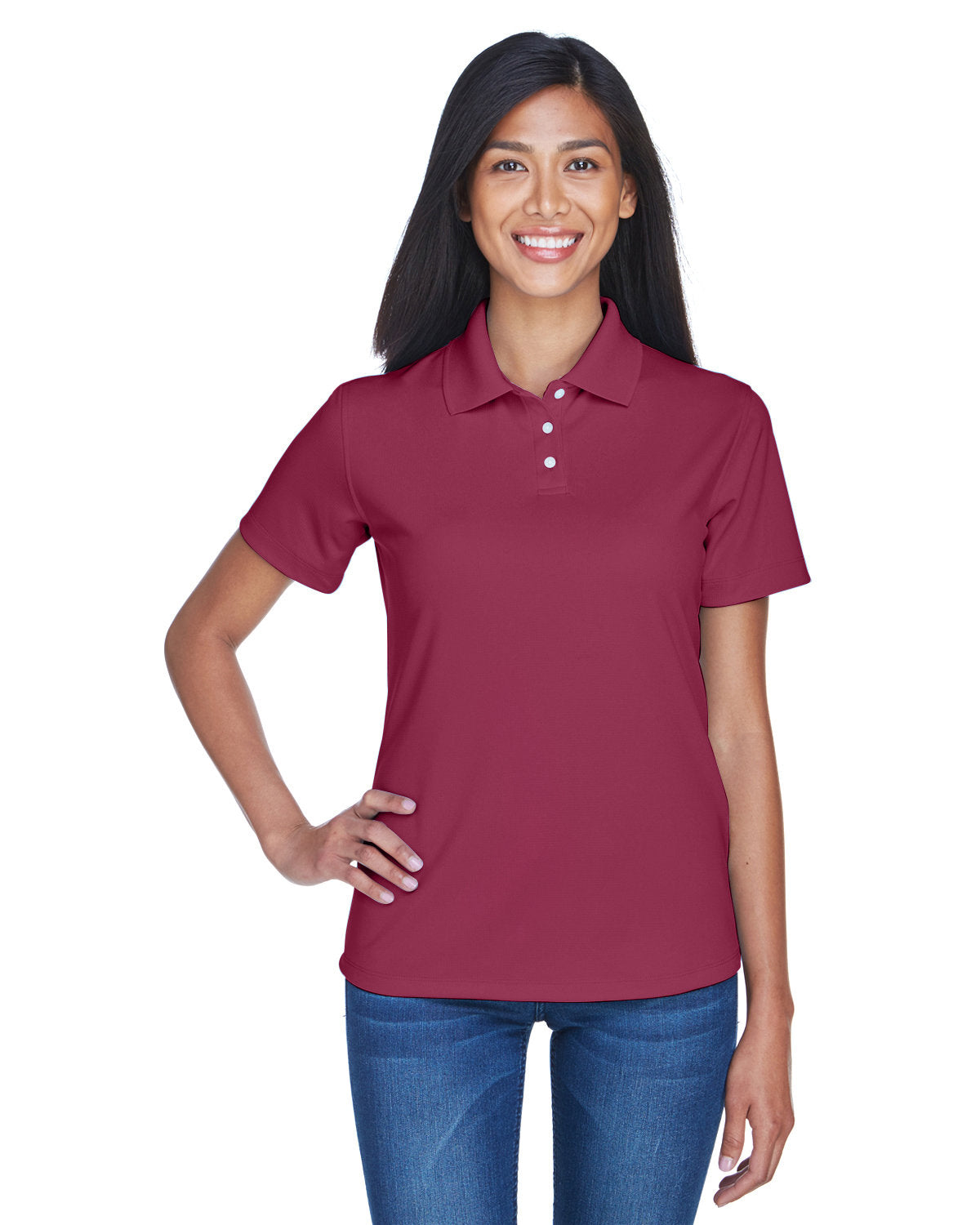 Women's Cool & Dry Stain-Release Performance Polo
