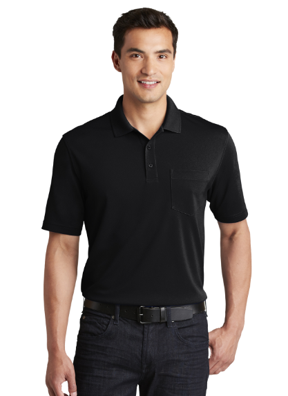 Port Authority® Dry Zone® UV Micro-Mesh Pocket Polo