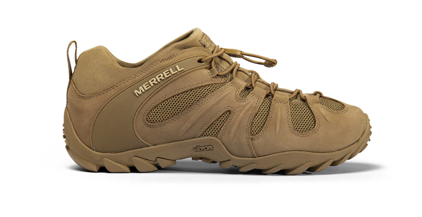 Merrell Coyote Soft Toe Chameleon 8 Stretch Tactical Work Shoe