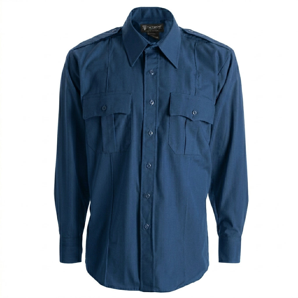 Poly/Cotton Long Sleeve Security Shirt