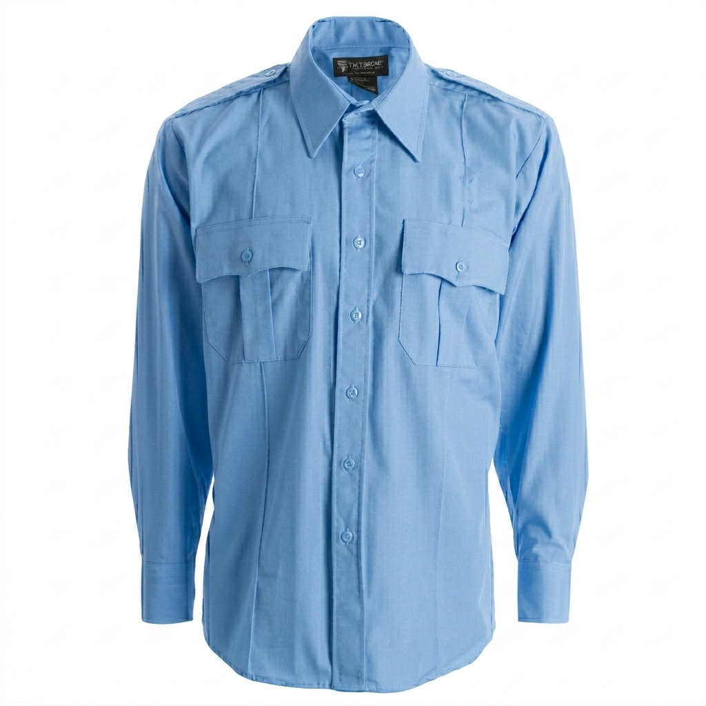 Poly/Cotton Long Sleeve Security Shirt