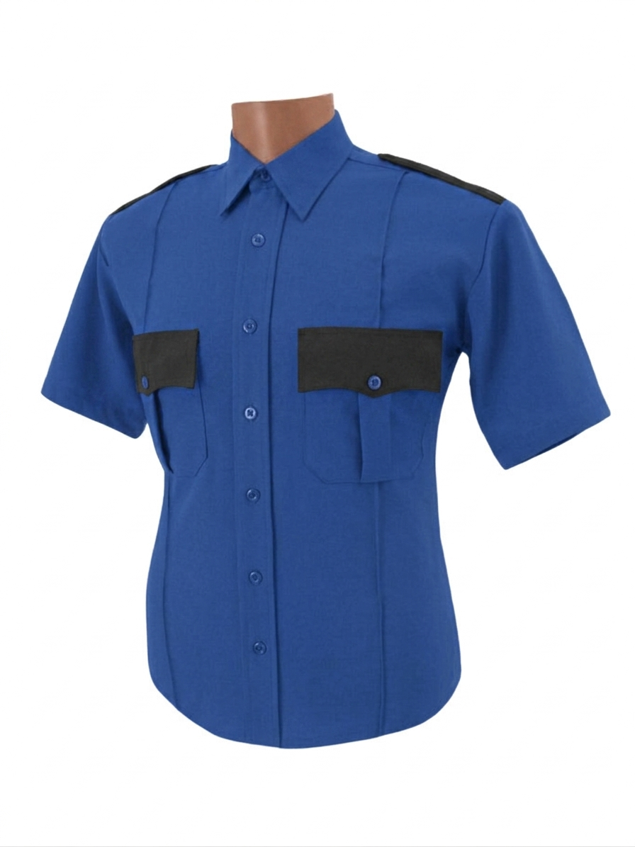 Poly/Cotton Short Sleeve Security Shirt
