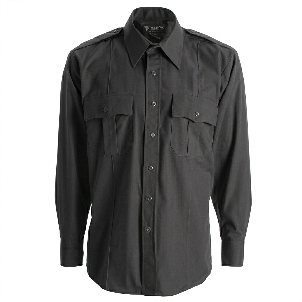 Poly/Cotton Long Sleeve Security Shirt