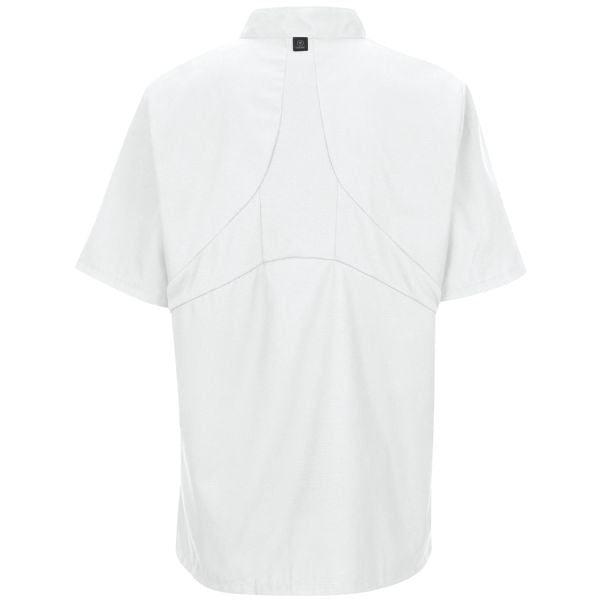 Men's Short Sleeve Chef Coat with OilBlok + MIMIX®
