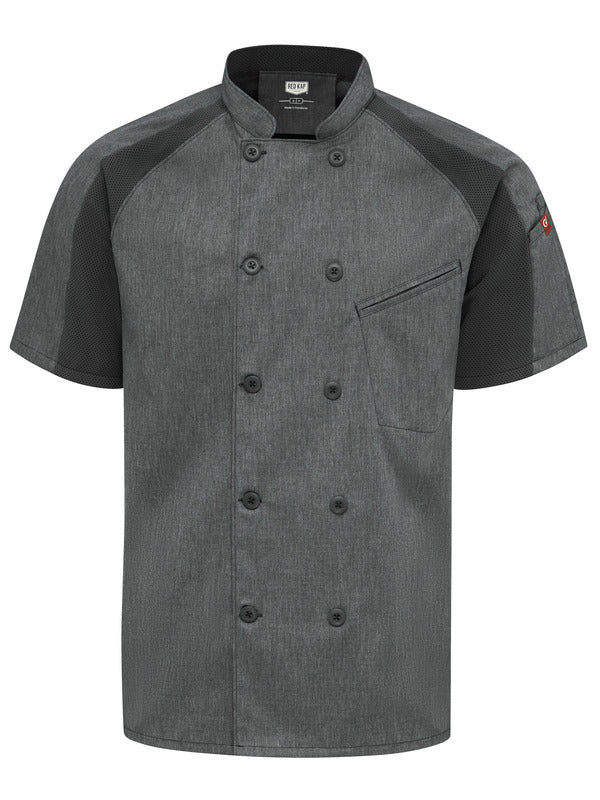 Men's Airflow Raglan Chef Coat with OilBlok