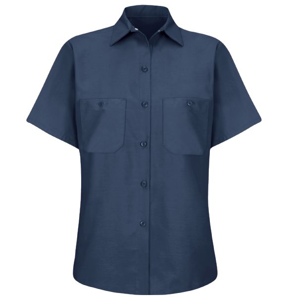Women's Short Sleeve Industrial Work Shirt