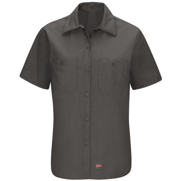 Women's Short Sleeve Work Shirt with MIMIX®