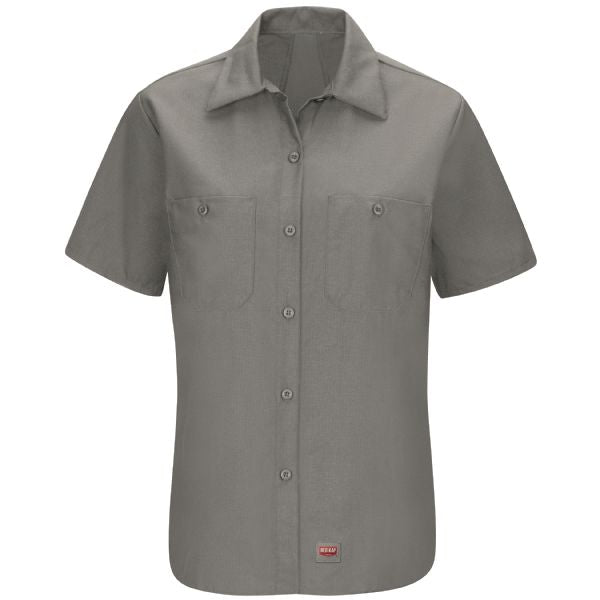 Women's Short Sleeve Work Shirt with MIMIX®