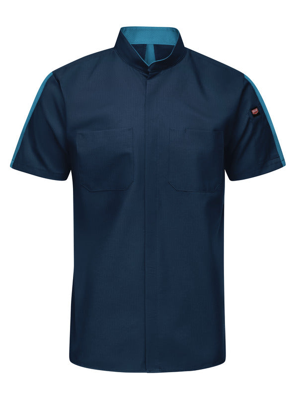 Men's Short Sleeve Pro+ Work Shirt with OilBlok and MIMIX®