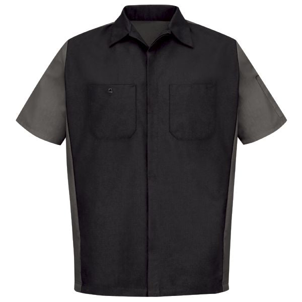 Men's Short Sleeve Two-Tone Crew Shirt