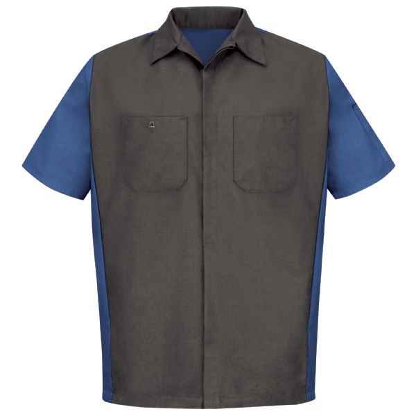 Men's Short Sleeve Two-Tone Crew Shirt