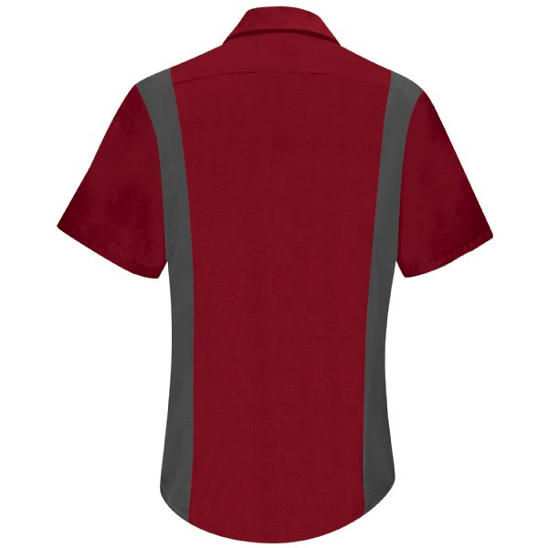 Women's Short Sleeve Performance Plus Shop Shirt with OilBlok Technology