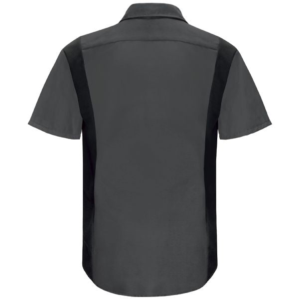 Men's Short Sleeve Performance Plus Shop Shirt With Oilblok Technology