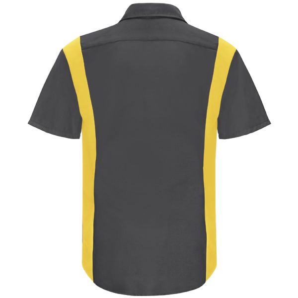 Men's Short Sleeve Performance Plus Shop Shirt With Oilblok Technology