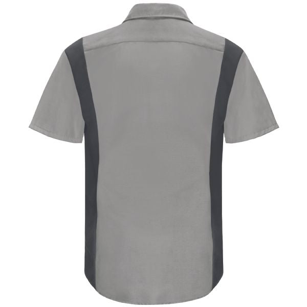Men's Short Sleeve Performance Plus Shop Shirt With Oilblok Technology