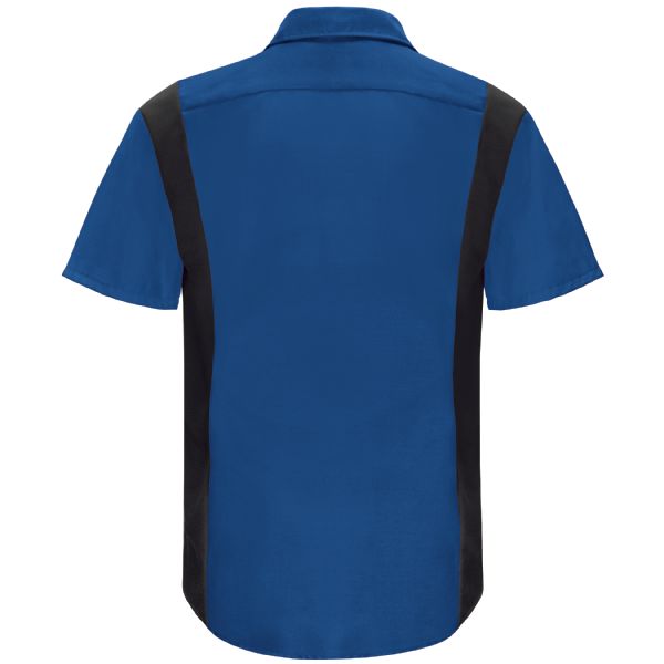 Men's Short Sleeve Performance Plus Shop Shirt With Oilblok Technology