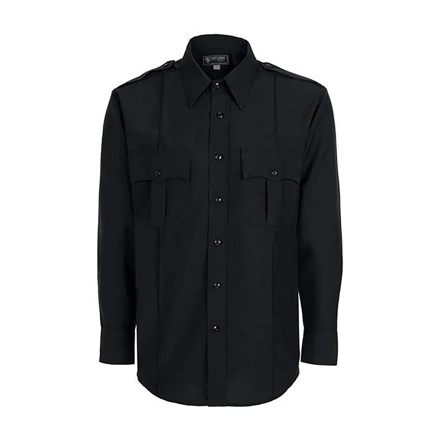 Men’s Polyester Long Sleeve Uniform Shirt (Color: Black, Dark Navy, French Blue, Grey, Light Blue, Nickel Gray)