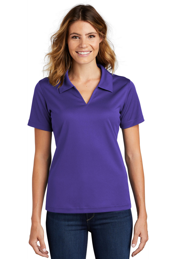 Sport-Tek® Women's Dri-Mesh® V-Neck Polo