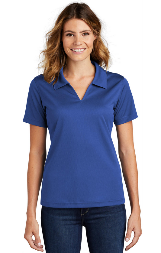 Sport-Tek® Women's Dri-Mesh® V-Neck Polo
