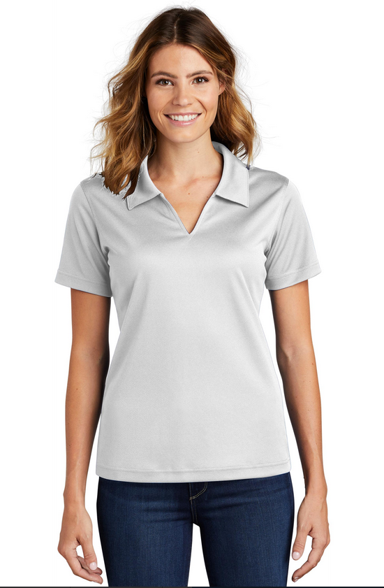 Sport-Tek® Women's Dri-Mesh® V-Neck Polo