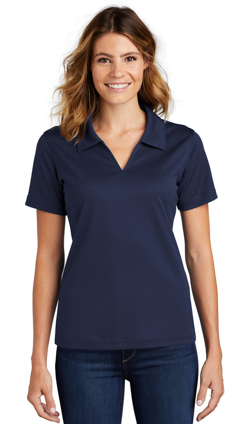 Sport-Tek® Women's Dri-Mesh® V-Neck Polo