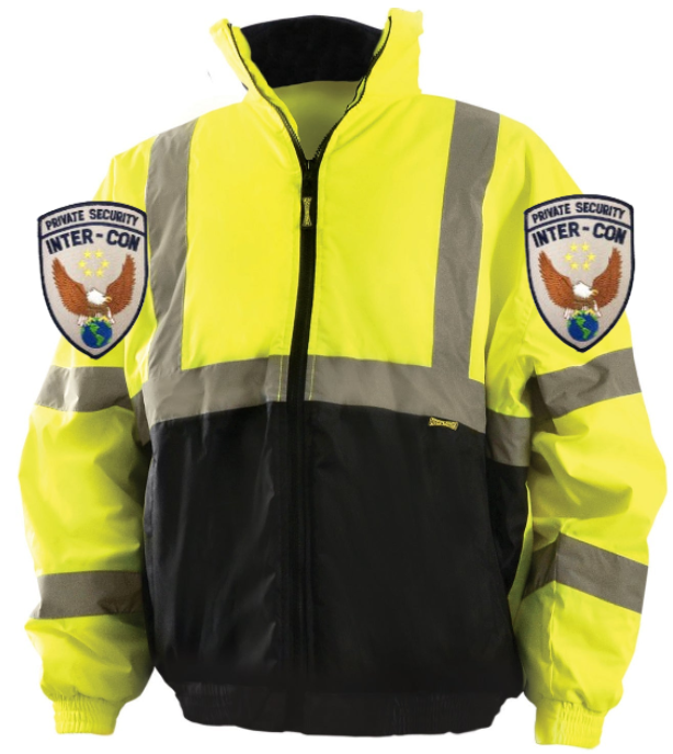 OccuNomix LUX-250-JB-B Type R Class 3 Value Black Bottom Bomber Jacket