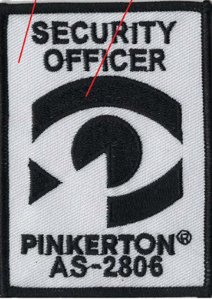 Patch (Security Officer - Pinkerton AS-2806)
