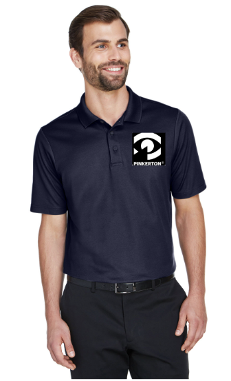 PIN Devon & Jones Men's Tall CrownLux Performance® Plaited Polo