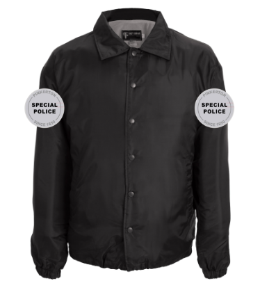 PIN Lined Windbreaker (Special Police on Both Sleeves)