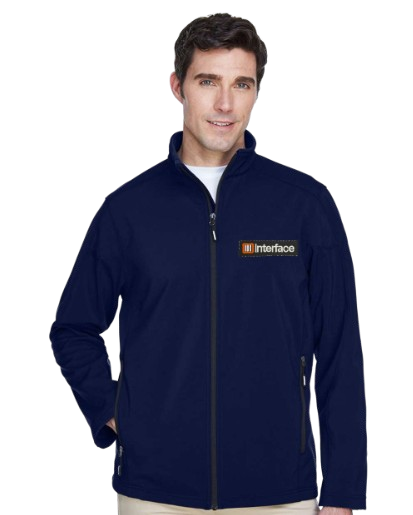 INT Core365 Men's Cruise Two-Layer Fleece Bonded Soft Shell Jacket