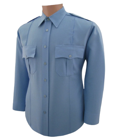Poly/Cotton Long Sleeve Security Shirt