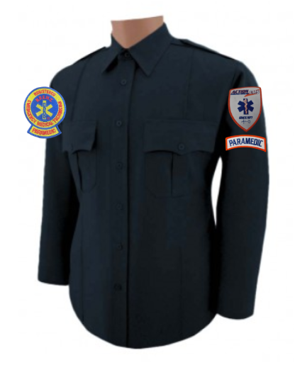 AAS Poly/Cotton Long Sleeve Security Shirt