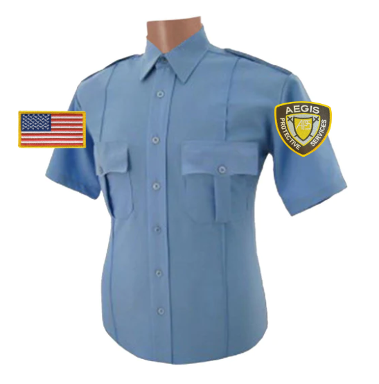 APS All Polyester Short Sleeve Shirt