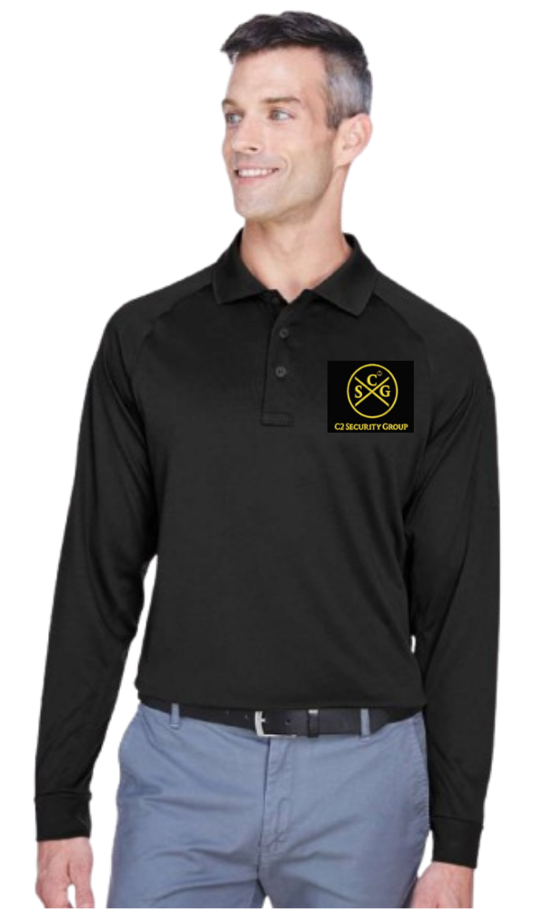 CSG Men's Advantage Long Sleeve Tactical Polo